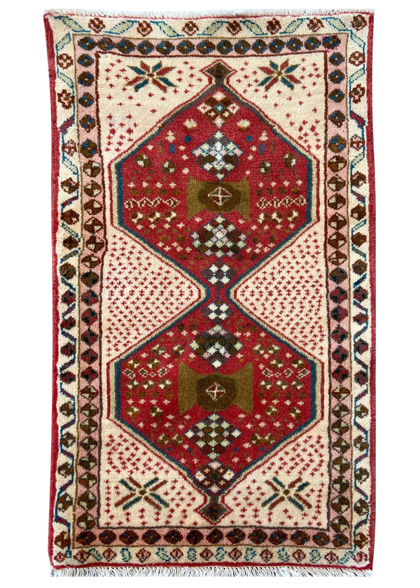 2'x3'6" Hamadan Hand Knotted