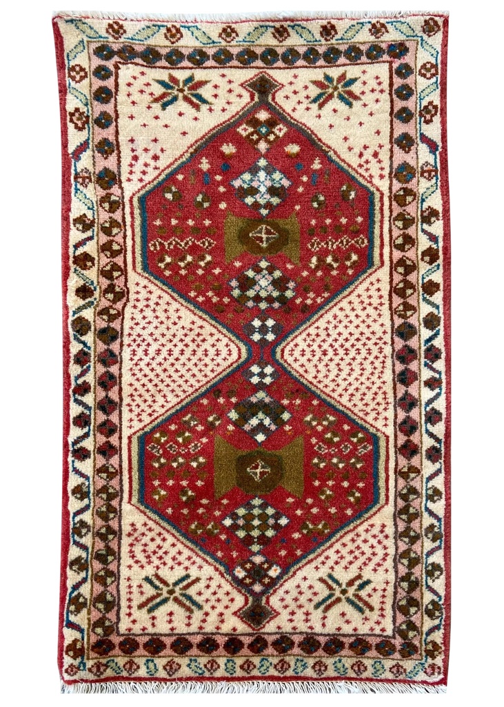 2'x3'6" Hamadan Hand Knotted
