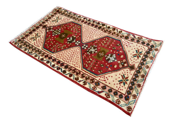 2'x3'6" Hamadan Hand Knotted
