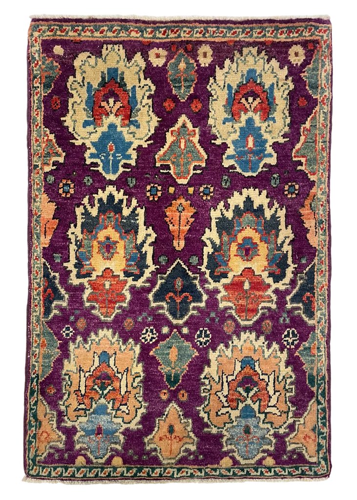 2'x3' Afshar Hand Knotted