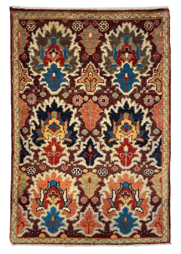 2'x3' Afshar Hand Knotted