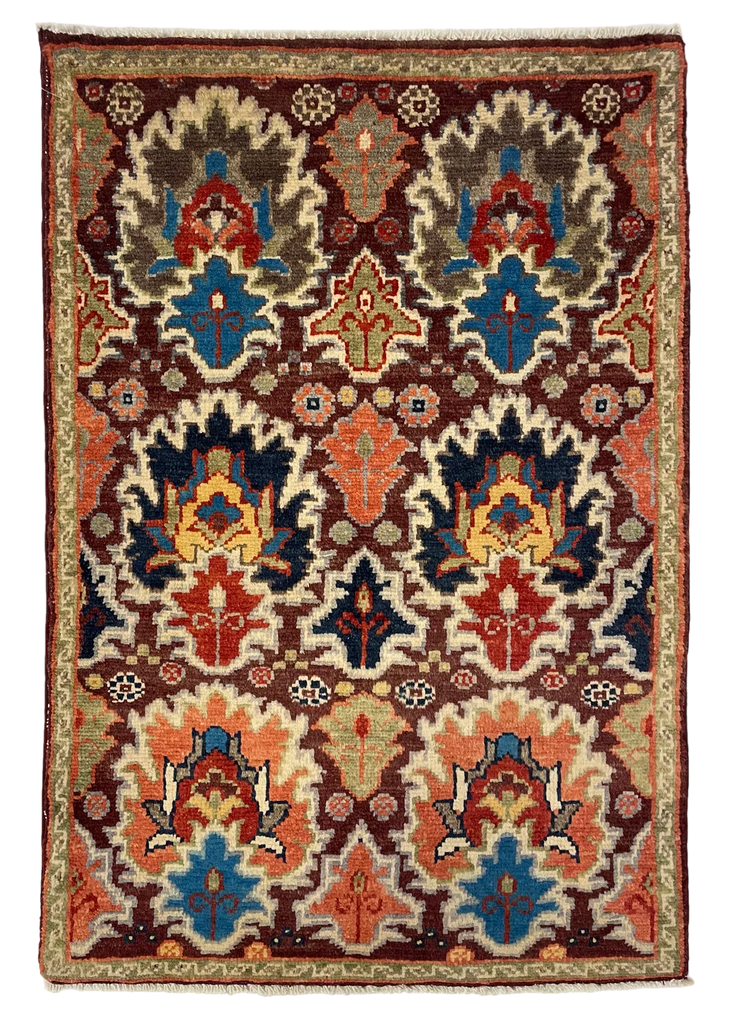2'x3' Afshar Hand Knotted