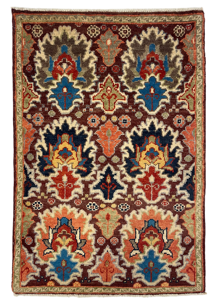 2'x3' Afshar Hand Knotted