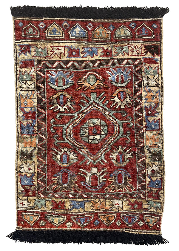 2'x3' Burano Yastik Hand Knotted