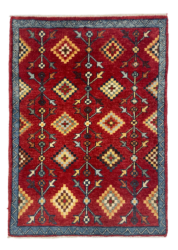 2'x3' Kolyai Hand Knotted