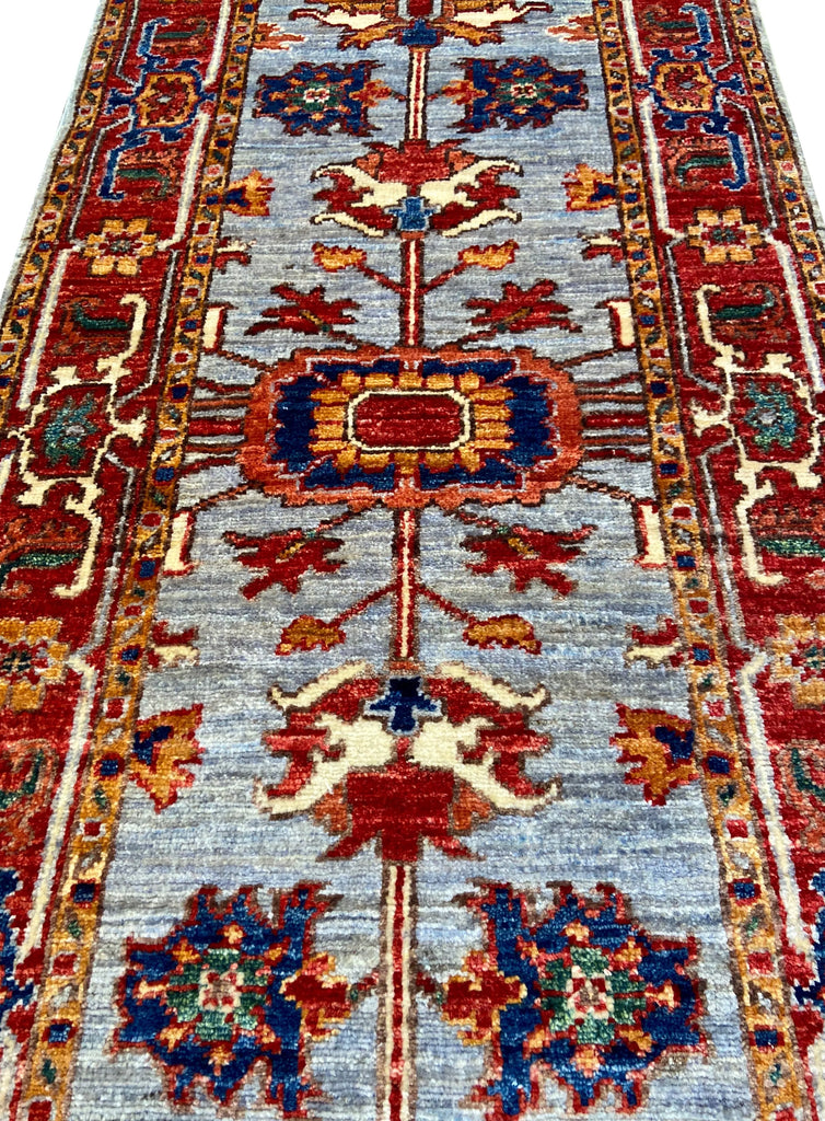 2'x5'11" Afghan-Heriz Hand Knotted