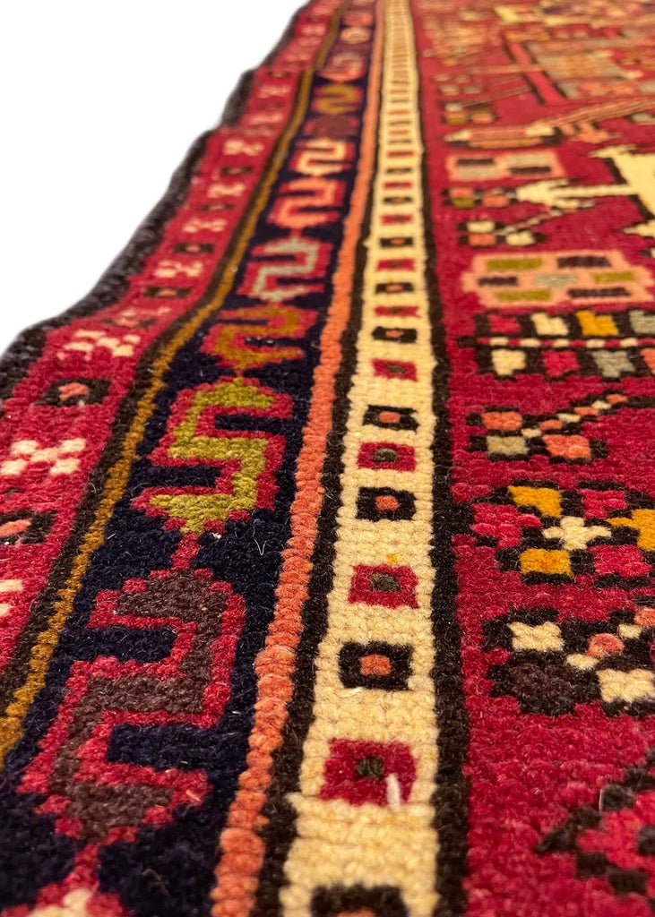 2'x6'5" Karaja Hand Knotted