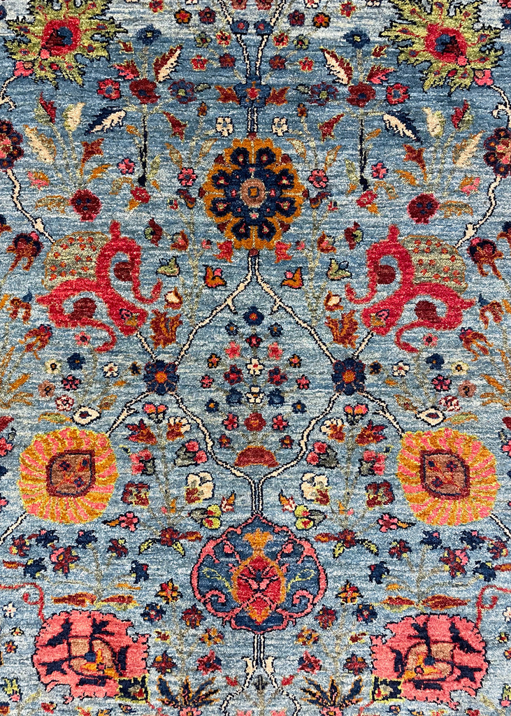 3'10"x4'11" Bidjar (s) Hand Knotted