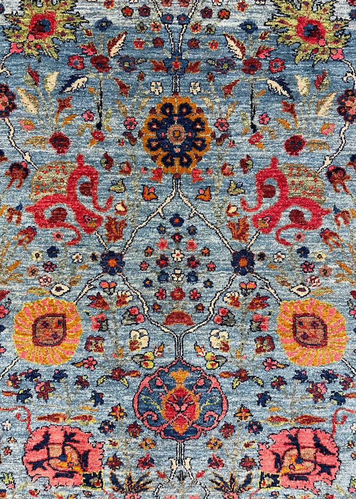 3'10"x4'11" Bidjar (s) Hand Knotted