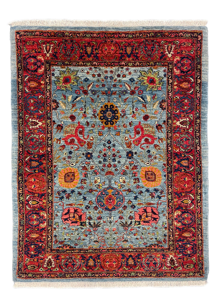 3'10"x4'11" Bidjar (s) Hand Knotted