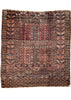 3'10"x4'5" Tekke Ensi Hand Knotted