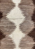 3'10"x5'5" Navajo Crystal Hand Knotted