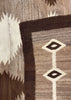 3'10"x5'5" Navajo Crystal Hand Knotted