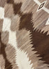 3'10"x5'5" Navajo Crystal Hand Knotted
