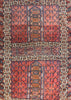 3'10"x5'5" Tekke Turkmen Ensi Hand Knotted