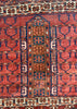 3'10"x5'5" Tekke Turkmen Ensi Hand Knotted