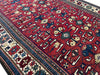 3'10"x5'8" Kuba Hand Knotted