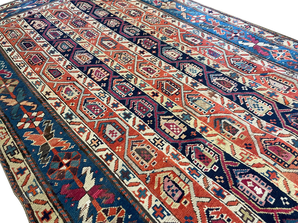 3'10"x7'10" Karabaugh Hand Knotted