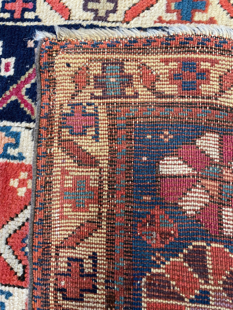 3'10"x7'10" Karabaugh Hand Knotted