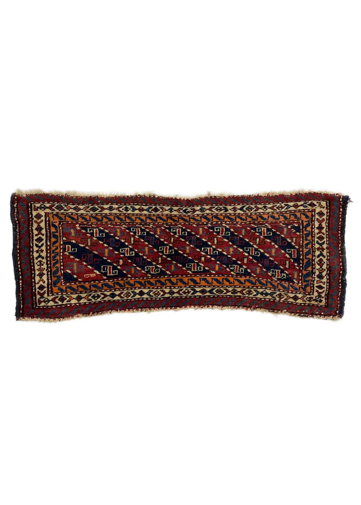 3'11"x1'6" Transcaucas Mafrash Hand Knotted