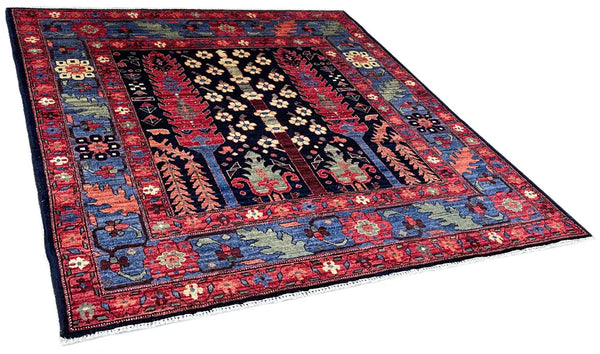 3'11"x4'2" Bakshiesh Hand Knotted