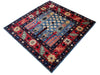 3'11"x4' Afghan-Bakshiesh Hand Knotted