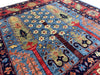 3'11"x4' Afghan-Bakshiesh Hand Knotted