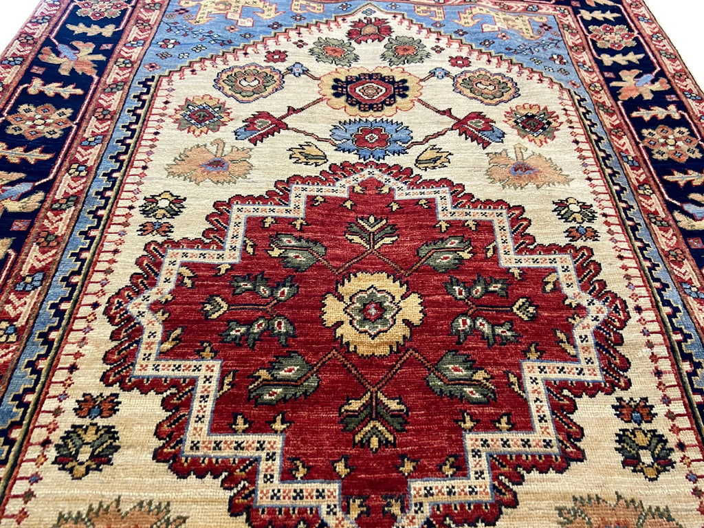 3'11"x5'11" Aspen Hand Knotted