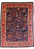 3'11"x5'4" Bijar Hand Knotted