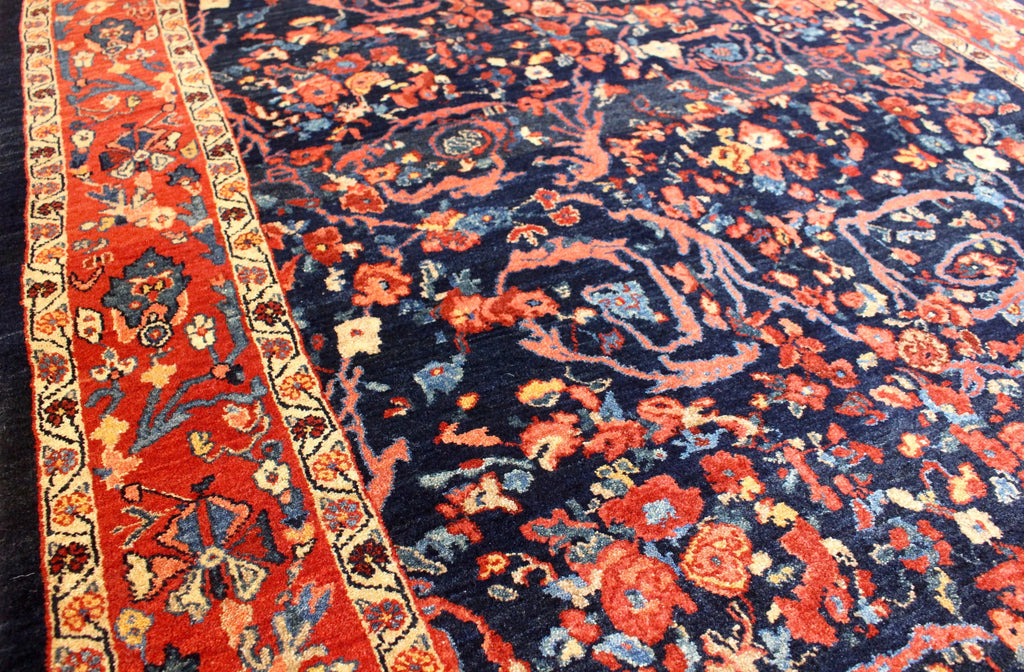 3'11"x5'4" Bijar Hand Knotted