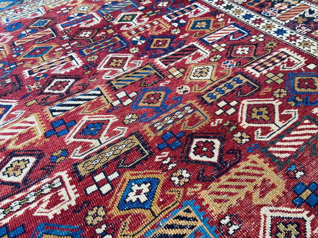3'11"x5' Marsali-Shirvan Hand Knotted