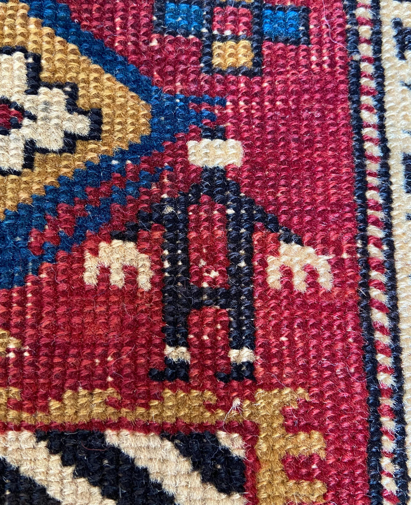 3'11"x5' Marsali-Shirvan Hand Knotted