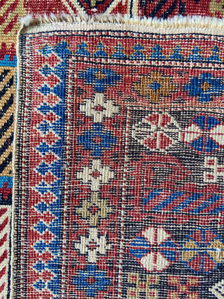 3'11"x5' Marsali-Shirvan Hand Knotted