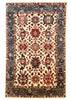 3'11"x6'2" Afghan-Kolyai Hand Knotted