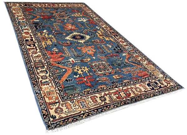 3'11"x6'2" Bakshiesh Hand Knotted