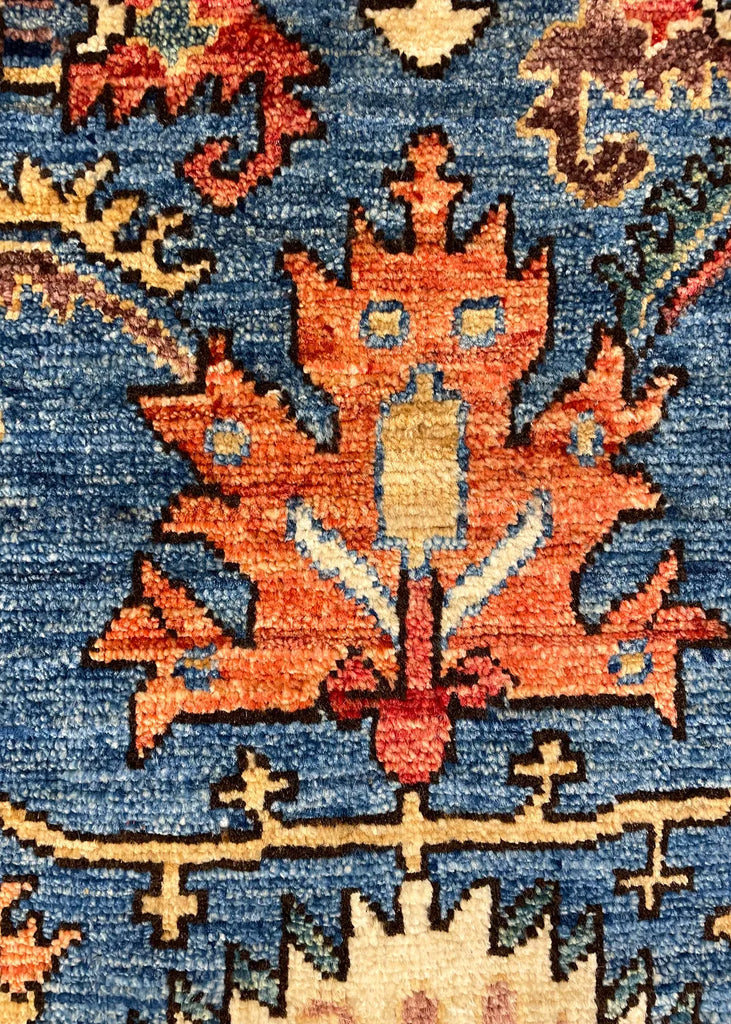 3'11"x6'2" Bakshiesh Hand Knotted