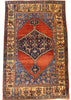 3'11"x6'4" Kolyai Kurdish Hand Knotted