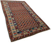 3'11"x6' Kuba Hand Knotted