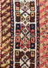 3'11"x8'3" N.W. Persian Kurdish Hand Knotted