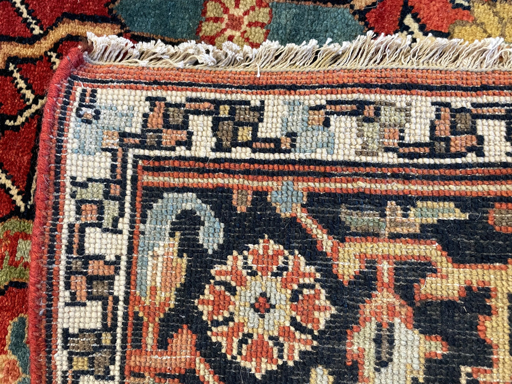 3'11"x8' Arabesque Hand Knotted