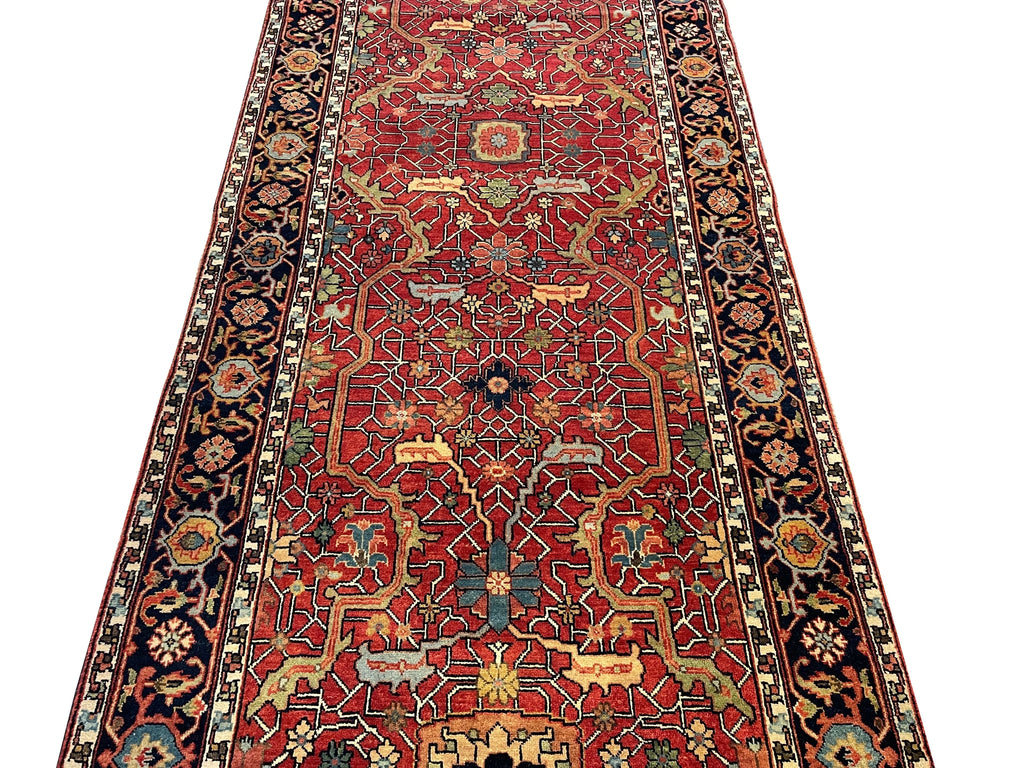 3'11"x8' Arabesque Hand Knotted