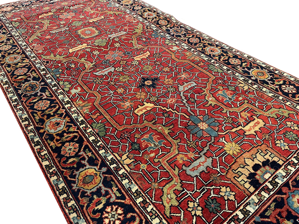 3'11"x8' Arabesque Hand Knotted