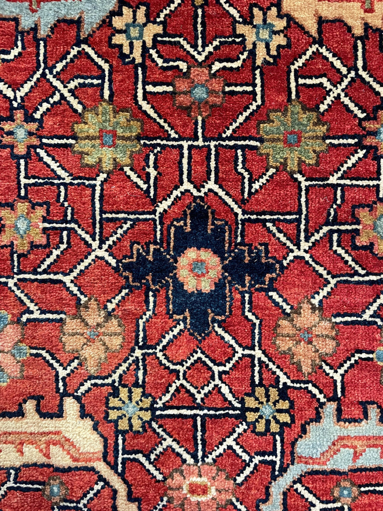 3'11"x8' Arabesque Hand Knotted
