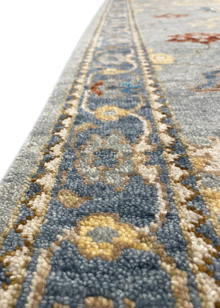 3'1"x10'2" Sultanabad Hand Knotted