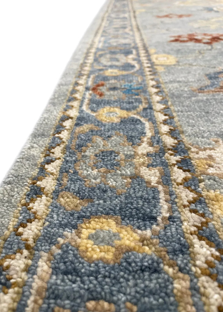 3'1"x10'2" Sultanabad Hand Knotted