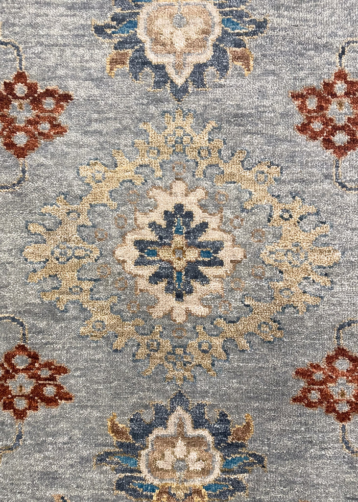 3'1"x10'2" Sultanabad Hand Knotted