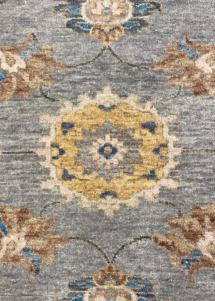 3'1"x10'2" Sultanabad Hand Knotted