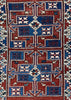 3'1"x3'10" Ezneih Bergama Hand Knotted