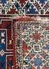 3'1"x3'10" Ezneih Bergama Hand Knotted