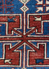 3'1"x3'10" Ezneih Bergama Hand Knotted